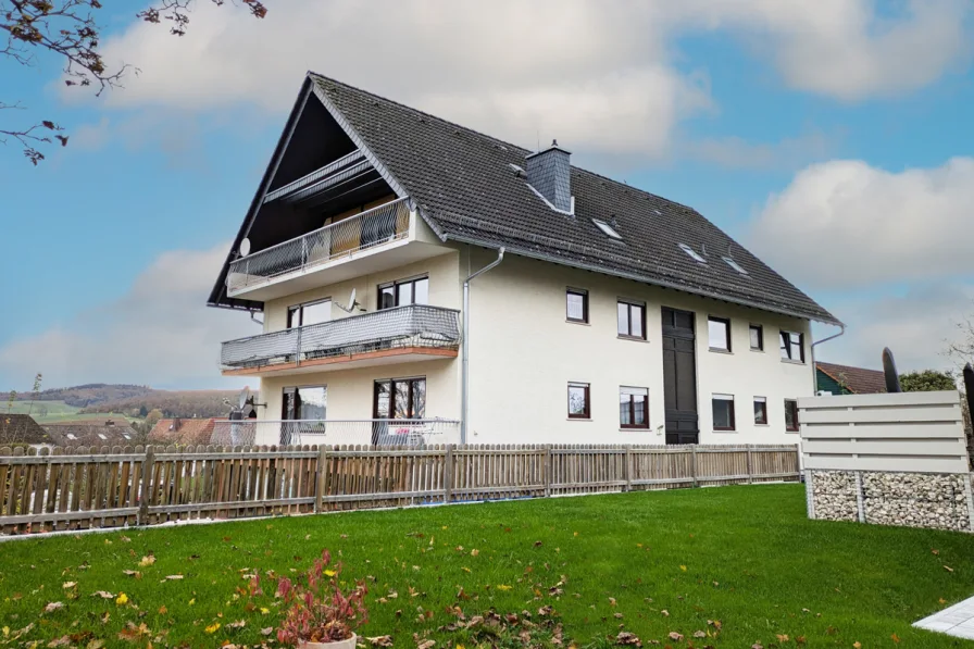 Ansicht O Titel - Wohnung kaufen in Brensbach - Interessante, helle & freundliche 3-Zimmer-Eigentumswohnung vor den Toren Darmstadts !