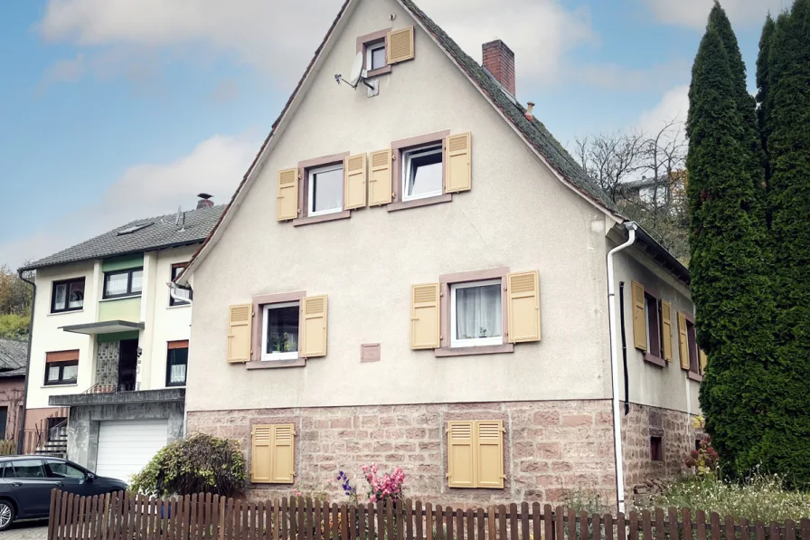 Ansicht_I - Haus kaufen in Kirchzell - Gemütliches Zuhause im idyllischen Odenwald – Perfekt zum Wohlfühlen