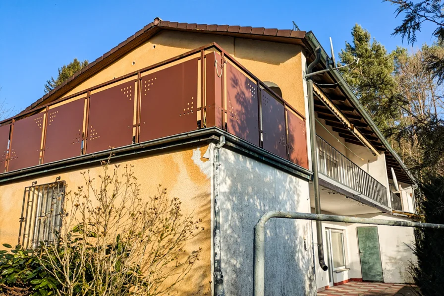 Ansicht Garage Terrasse