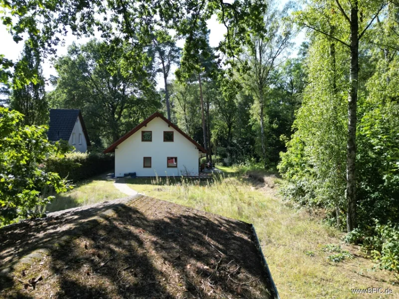 Blick vom Garten aus