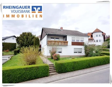 Ansicht Exposé - Haus kaufen in Geisenheim - ** Einfamilien-Fertighaus mit Einliegerwohnung in schöner Wohnlage **