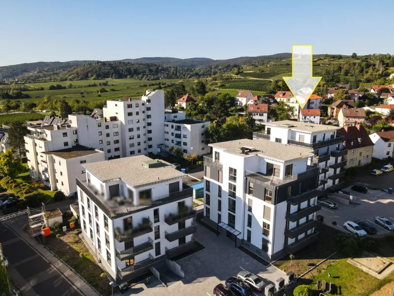  - Wohnung kaufen in Bad Dürkheim - Vermietete neuwertige Penthouse-Wohnung mit herrlichem Blick in Bad Dürkheim !