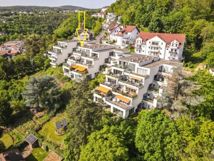  - Wohnung kaufen in Bad Dürkheim - Vermietetes Penthouse mit Blick über Bad Dürkheim als Kapitalanlage !