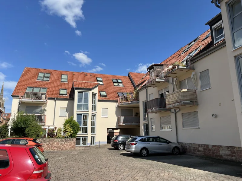  - Wohnung kaufen in Bad Dürkheim - Moderne Maisonetten-Wohnung in Stadtmitte mit herrlichem Blick ins Grüne !