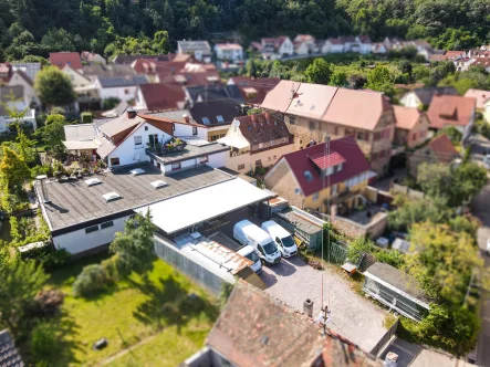  - Halle/Lager/Produktion kaufen in Neustadt an der Weinstraße / Gimmeldingen - Gewerbeeinheit mit 1 Familienhaus +1-2 Familienhaus und Bauplatz!