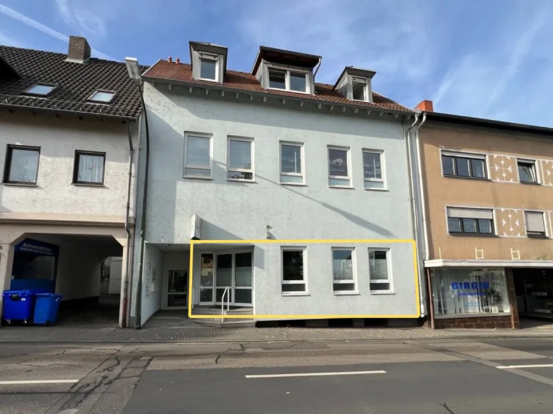 Vorderansicht - Büro/Praxis kaufen in Bad Dürkheim - Lassen Sie Ihr Geld für sich arbeiten-gut vermietete Bürofläche in Bad Dürkheim!