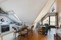 Küche mit Wohnzimmer_Whg.2