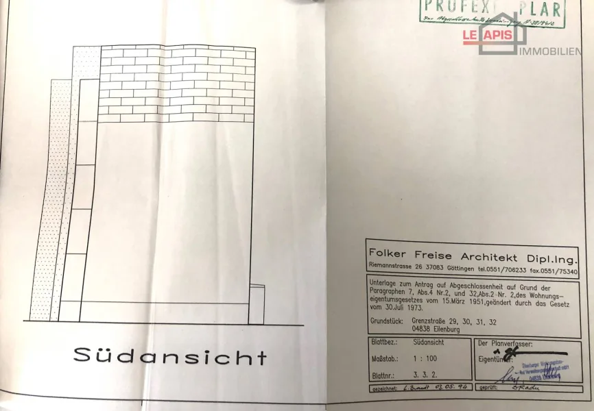 GS29- 32 Südansicht