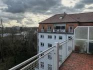 Ausblick vom Balkon