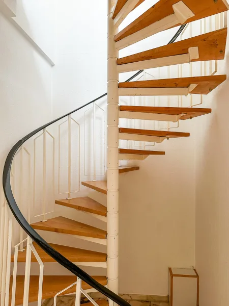 Treppe zur Maisonette