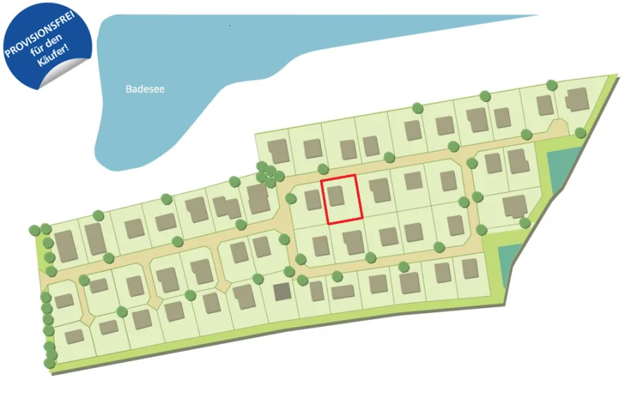Titelbild - Grundstück kaufen in Wangerland / Hohenkirchen - Baugrundstück am Wangermeer Süd