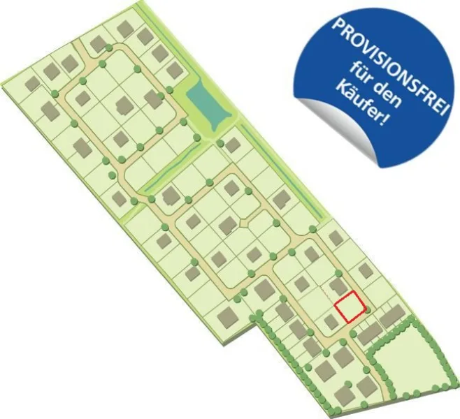 Titelbild - Grundstück kaufen in Wangerland / Hooksiel - Baugrundstück in Hooksiel