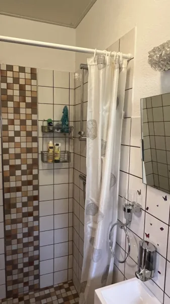 Gäste-WC mit Dusche