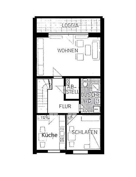 Grundriss Dachgeschoss