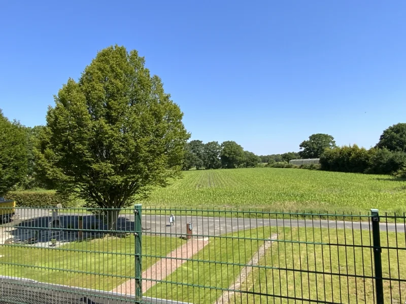 Blick übers Feld