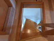 Treppe ins Dachgeschoss