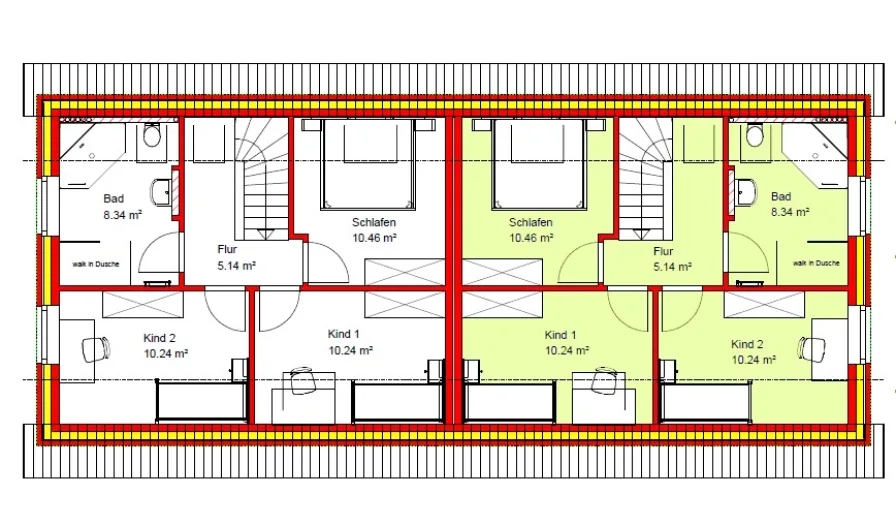 Grundriss Dachgeschoss