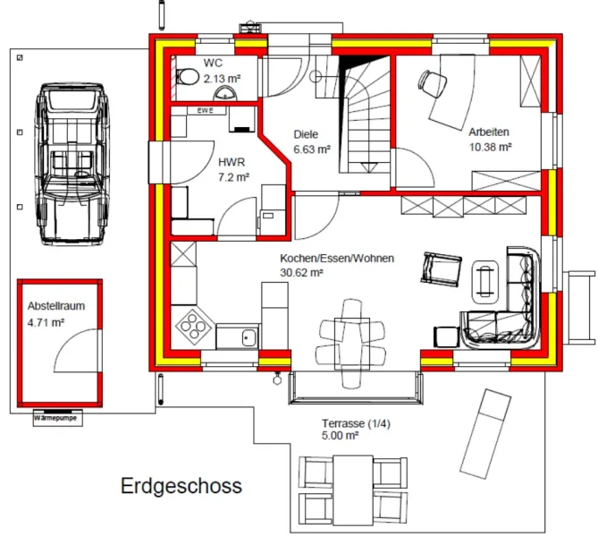 Grundriss Erdgeschoss