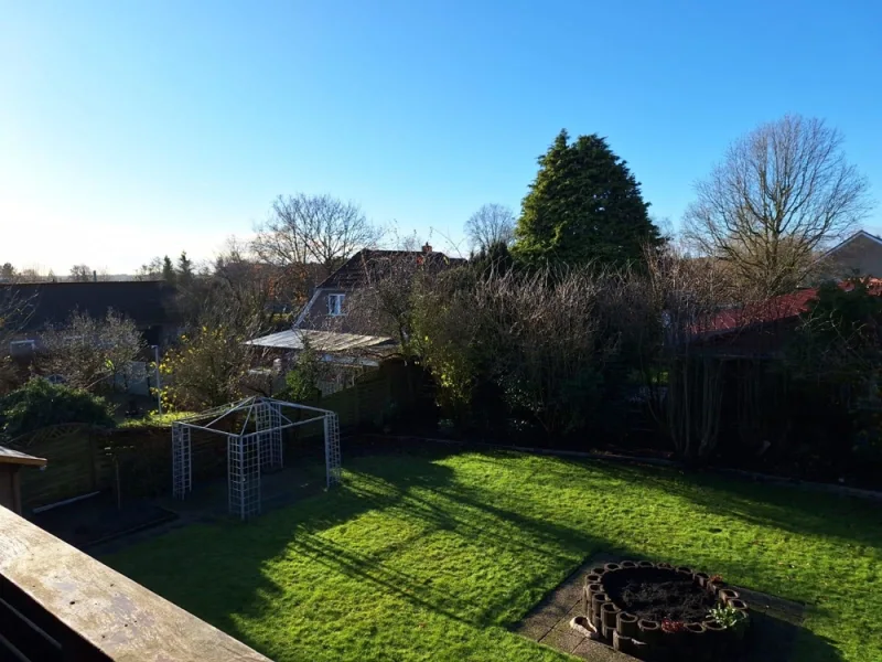 Aussicht vom Balkon