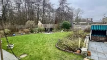 Garten mit Teich