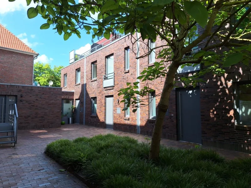 Innenhof - Haus mieten in Jever - Stadthaus im Zentrum von Jever