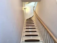 Treppe zur Wohnung