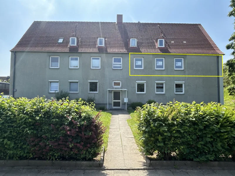 Einzeichnung Steinkampberg - Wohnung kaufen in Laboe - 3-Zimmer Wohnung in Hafennähe mit eigenem PKW-Stellplatz