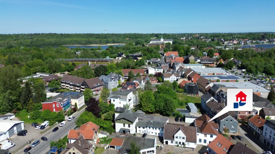 Blick Richtung Schloß Gottorf