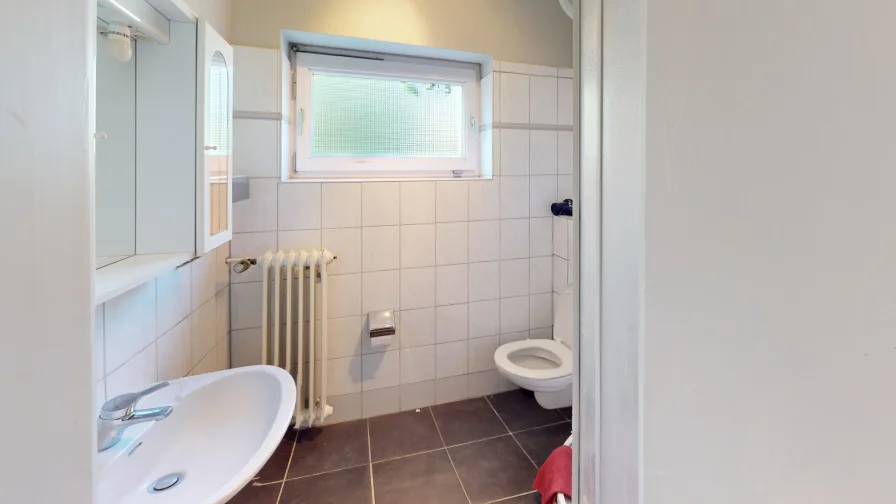 gepflegtes Badezimmer