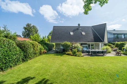 Terrasse - Haus kaufen in Munkbrarup / Rüde - Die Ostsee vor der Tür: Energieeffizientes Architektenhaus in Rüde bei Glücksburg