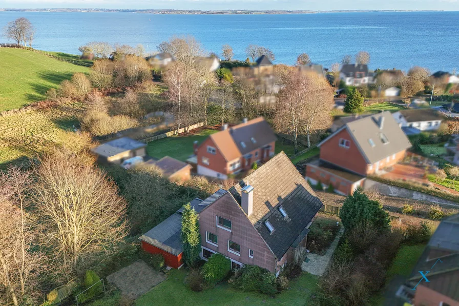 Titel ausgeblendet - Haus kaufen in Glücksburg / Bockholm - Halbinsel Holnis: Ein großes Haus mit Blick auf die Förde und Raum für Entfaltung