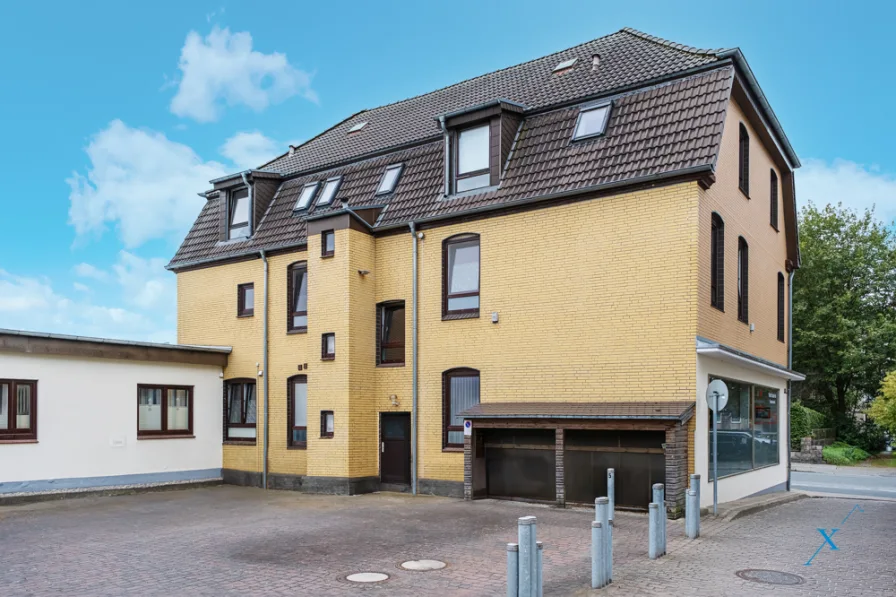 Rückansicht - Haus kaufen in Flensburg - Wohn- und Geschäftshaus in Zentraler Lage von Weiche