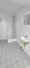 Dusche im Personal-WC