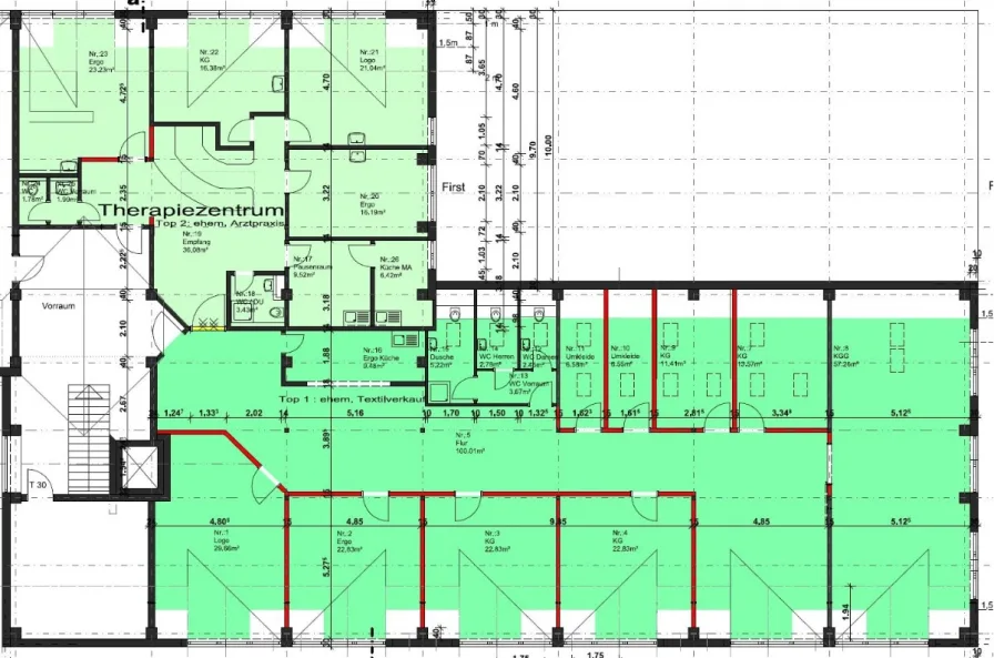 Planungsvorschlag für 2 Einheiten