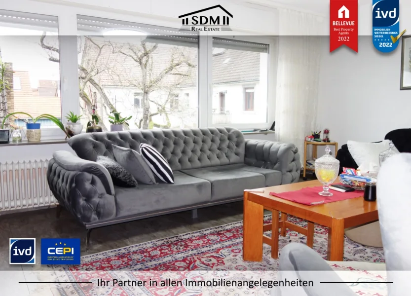  - Wohnung kaufen in Graben-Neudorf - GROßZÜGIG: 4-Zimmer-Eigentumswohnung in Graben-Neudorf
