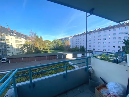 Balkon - Wohnung kaufen in Mannheim - 1-Zi-Appartement mit TG-Stellplatz! 