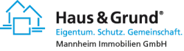 Logo von Haus & Grund Mannheim Immobilien GmbH