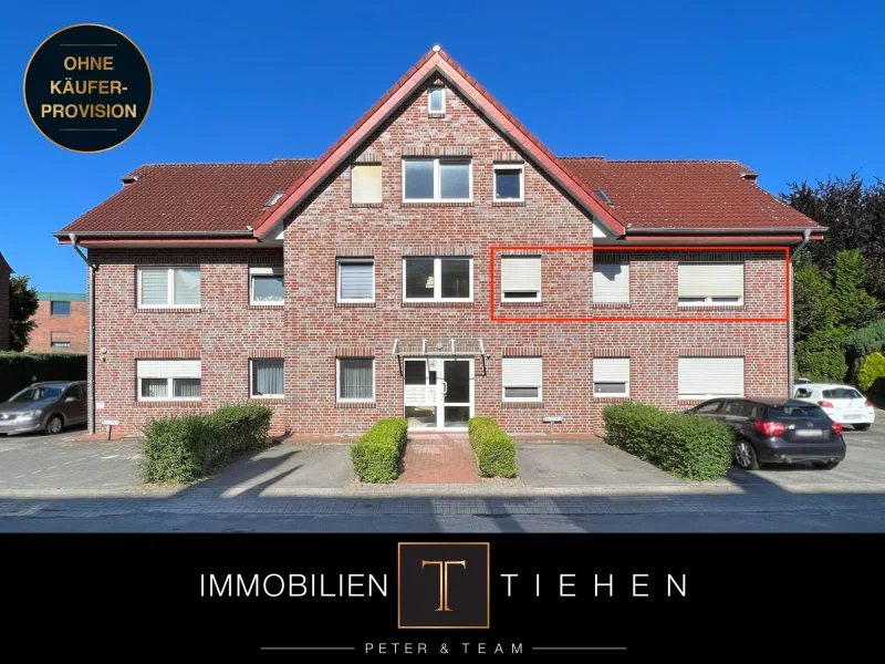  - Wohnung kaufen in Meppen-Esterfeld - Vermietete Etagenwohnung mit Balkon in zentraler Lage von Esterfeld!