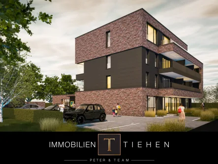  - Wohnung mieten in Lingen - Alles glänzt ... so schön NEU: 3-Zimmer-Wohnung mit Einbauküche und Balkon in Lingen zu mieten!