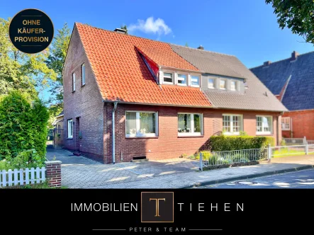  - Haus kaufen in Meppen / Neustadt - 693 qm voller Möglichkeiten: Potenzial-Doppelhaushälfte mit Eigentumsgrundstück in der Neustadt!