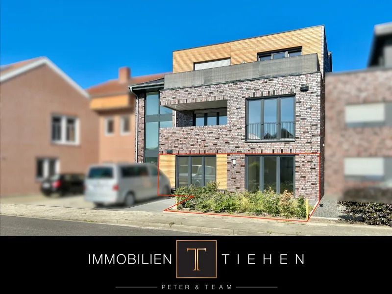  - Wohnung mieten in Haren (Ems) - Ebenerdig im Zentrum von Haren - moderne Erdgeschosswohnung mit Blick auf den Dom zu mieten!