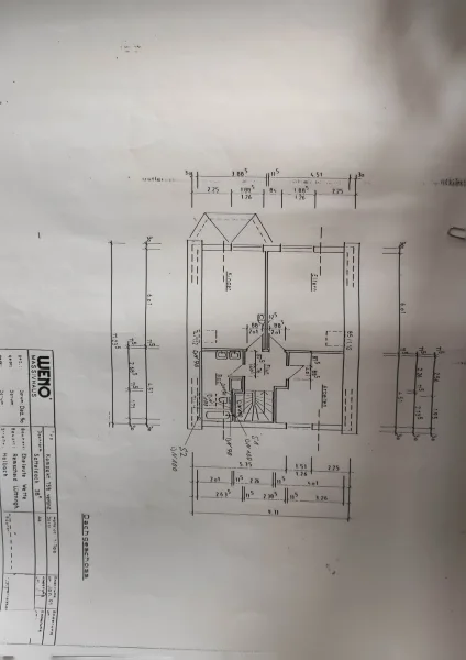 Grundriss Dachgeschoss