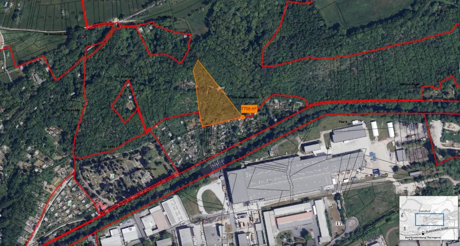  - Grundstück kaufen in Bad Blankenburg - Wald- und Wiesengrundstück zu verkaufen