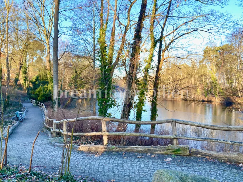 Spazierwege Hubertussee in Grunewald