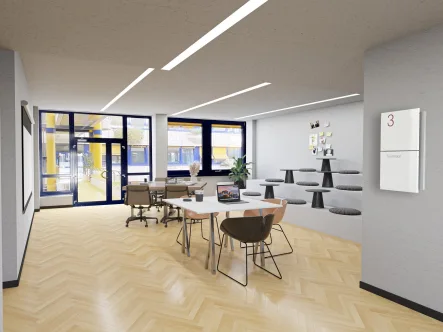 Bürobeispiel - Büro/Praxis mieten in Augsburg - Katip | *Provisionsfrei* ATRIUM PALAST Exklusive Büroimmobilie mit vielfältigen Möglichkeiten