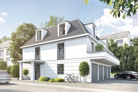 Außenansicht - Wohnung kaufen in Augsburg - Katip | Neubauwohnung mit exquisiter Ausstattung