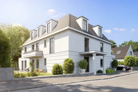 Außenansicht - Wohnung kaufen in Augsburg - Katip | Neubauwohnung mit exquisite Ausstattung in TOP-Lage