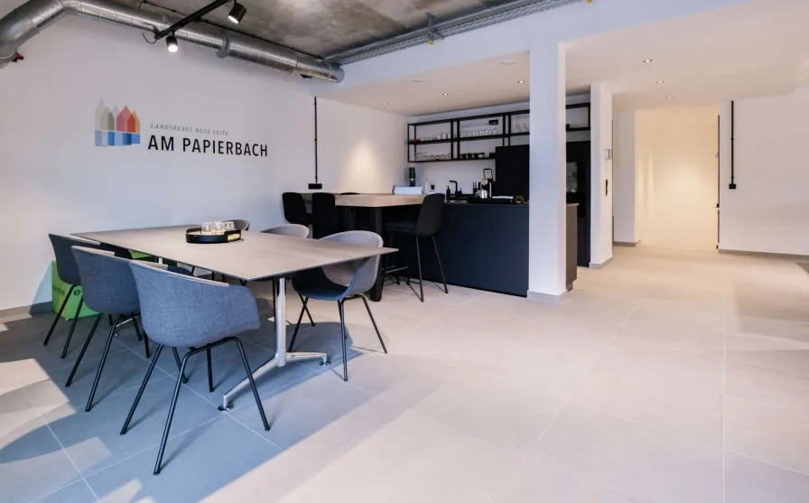 Individuell veränderbare Gewerbefläche - Büro/Praxis kaufen in Landsberg am Lech - Katip | Quartier Am Papierbach - Alte Schmiede (B2): Neubau-Gewerbeflächen