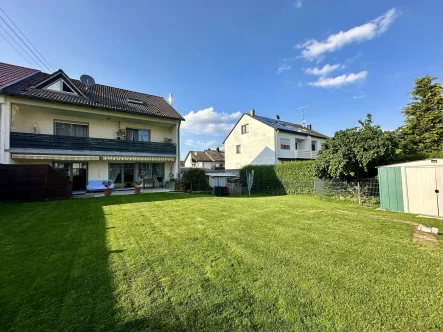 Garten - Haus kaufen in Friedberg - Katip | Attraktive Doppelhaushälfte in Friedberg-Wulfertshausen – Ihr neues Zuhause erwartet Sie!