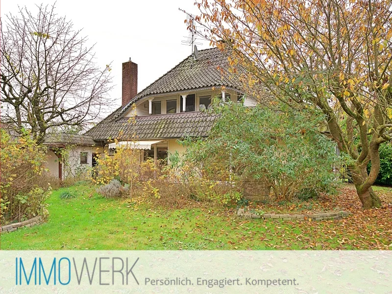 Ansicht - Haus kaufen in Fintel - Attraktives Landhaus auf einem großzügigen Grundstück